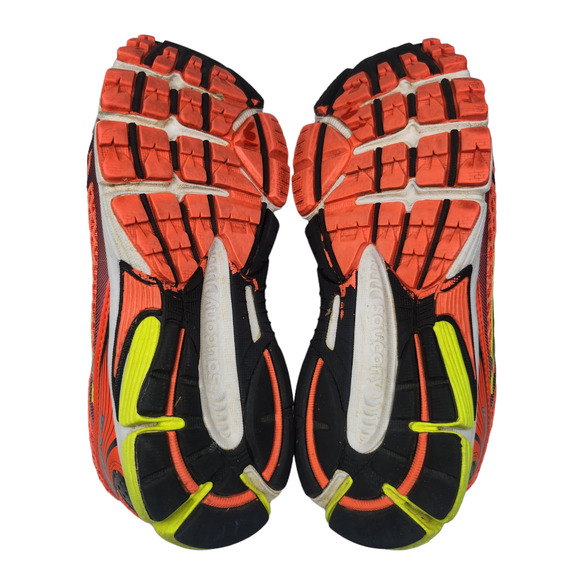 Saucony Shoes Womens 6.5 Ignition 5 Orange Yellow Neon Florescent Running Gym - Picture 12 of 12